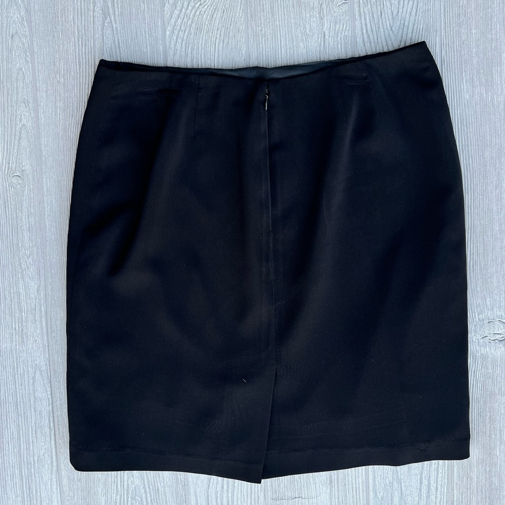 Anne Klein Suit Essentials Basic Black Lined Dres… - image 4